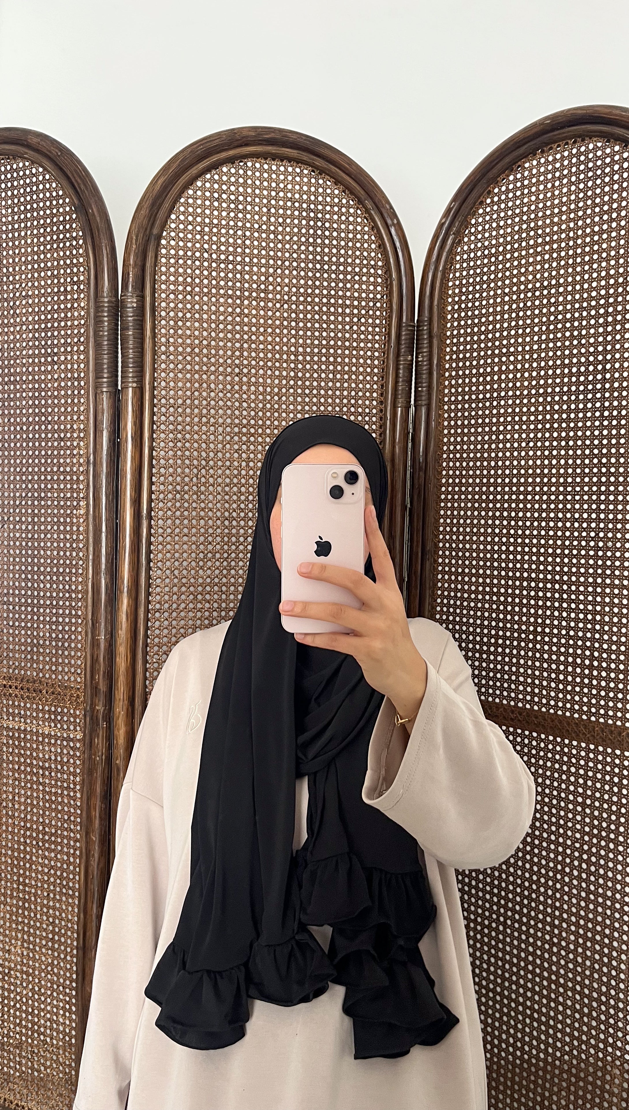 HIJAB FARFELLI NOIR